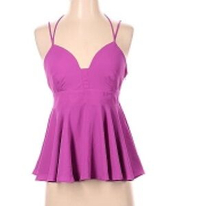 Purple Halter Top by Express